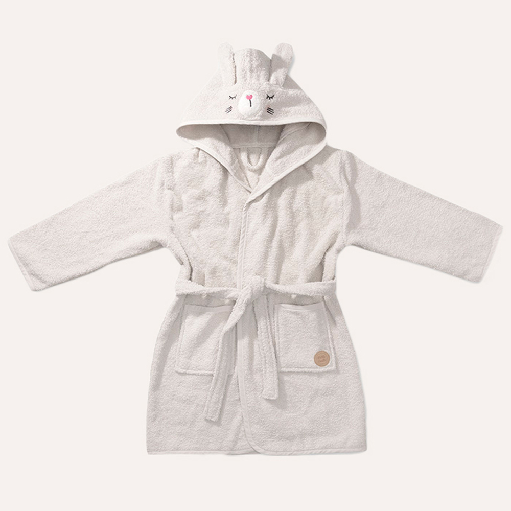 BATHROBE BUNNY «LAPI» | 80 - 86 CM | 1 - 2 YEARS | BEIGE