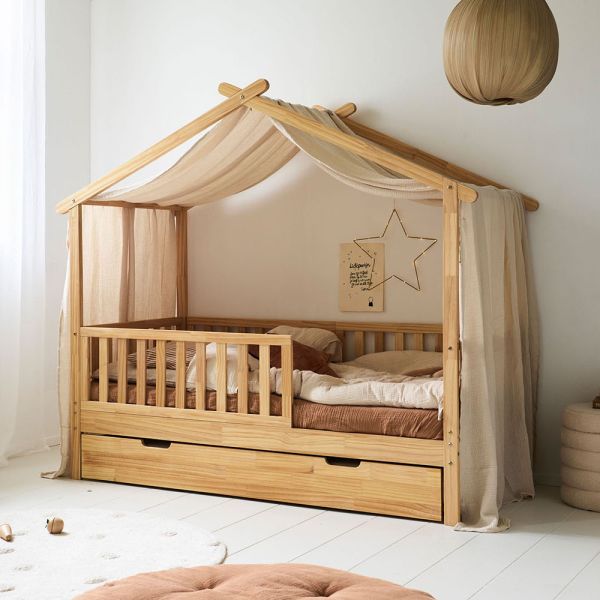 Montessori bed tent best sale