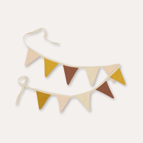 Kids bunting 185 cm Lara design in multicoloured cotton by Petite Amélie 