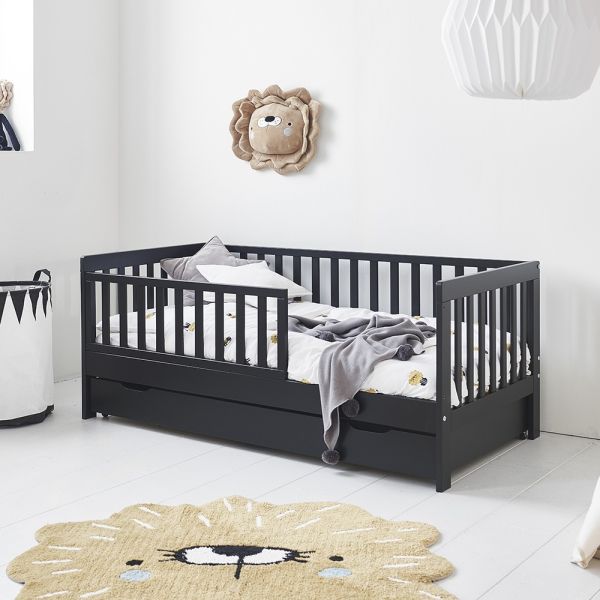 White toddler bed ️ Petite Amélie | with bed guard