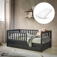 Black toddler bed on sale