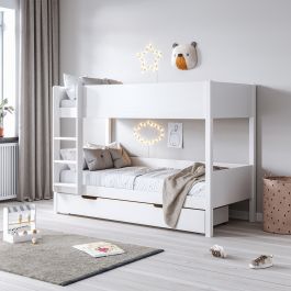 Bunk bed | Nuage | White | 200x90 cm | ️Petite Amelie