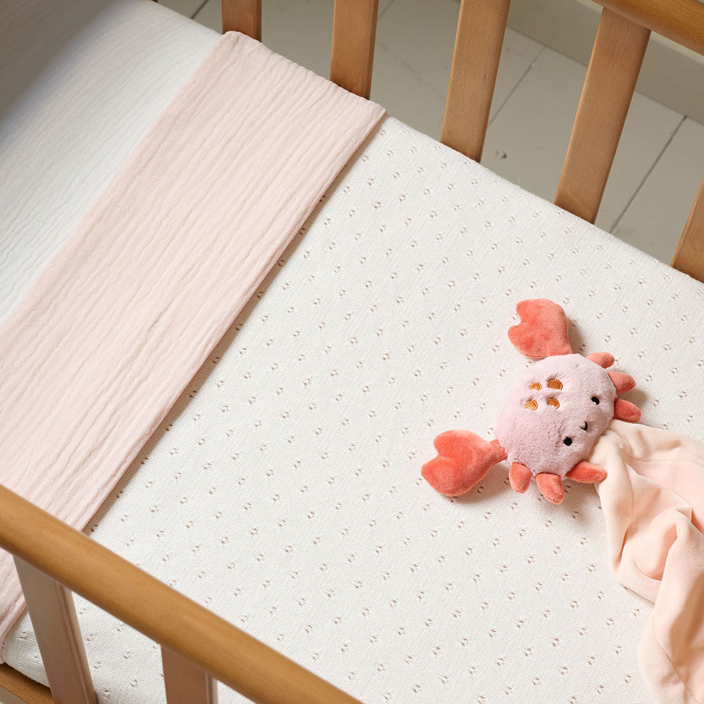 COT BLANKET 80 X 100 CM| IVORY