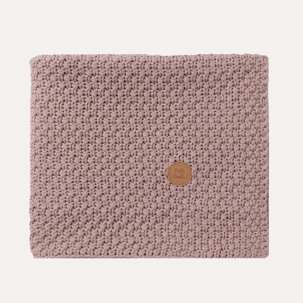 COT BLANKET 80 X 100 CM | SOFT PINK